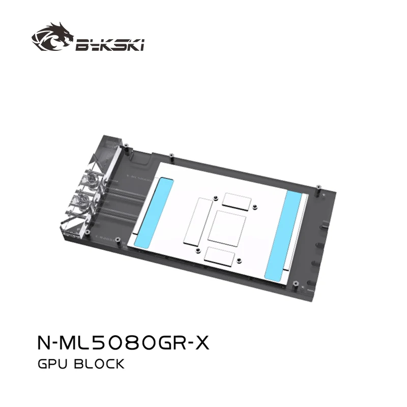 

Bykski N-ML5080GR-X GPU Water Block for Manli RTX 5080 Gallardo, Zotac RTX5080 SOLID / AMP Extreme Card ,Prevent Corrosion