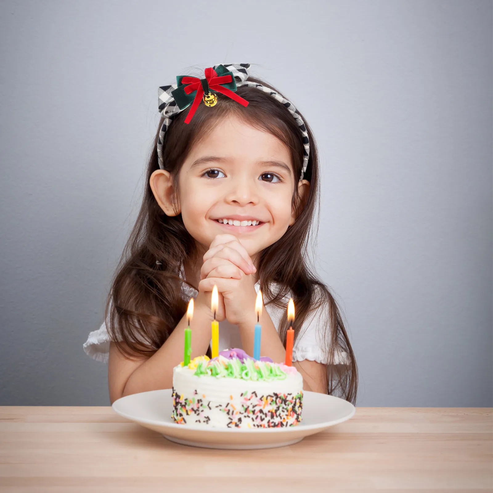 

6 шт. заколок для волос с бантиками для девочек-подростков, модные бантики-бабочки, красные аксессуары для волос, подарок на праздник, заколки для женщин