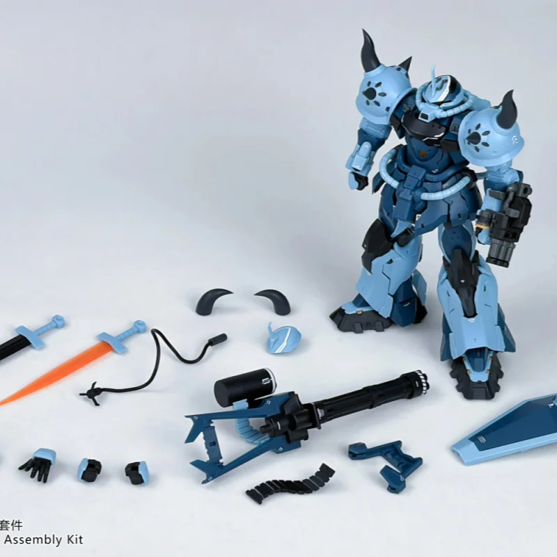 

1/144 In Stock Kit Ms-07b-3 Gouf Custom Nd Vol.2 Blue Mecha Assembly Model | Reverse Workshop Collectable Toy Action Figure Gift
