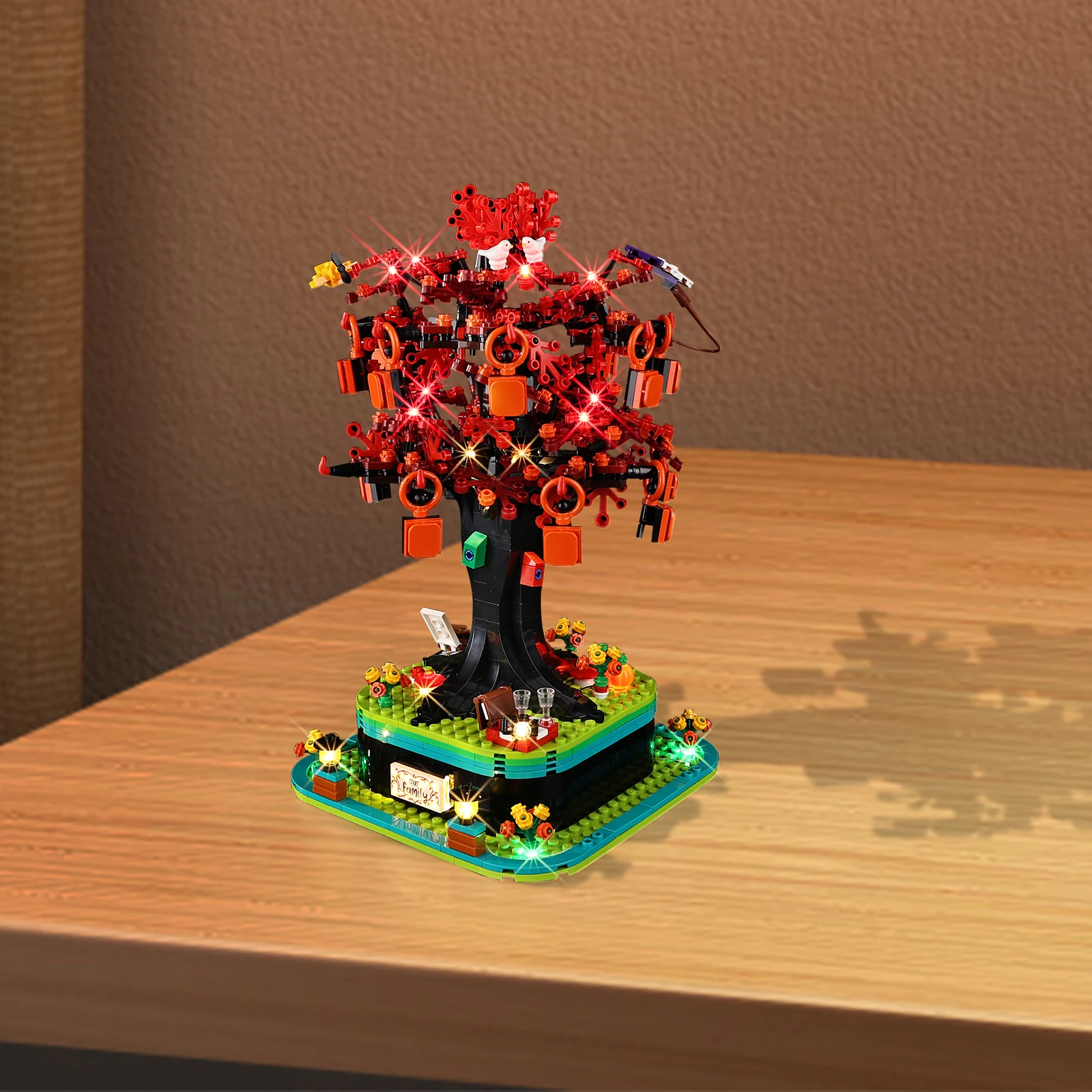 

LED Lighting Set Suitable for LEGO Family Tree 21346 Building Blocks