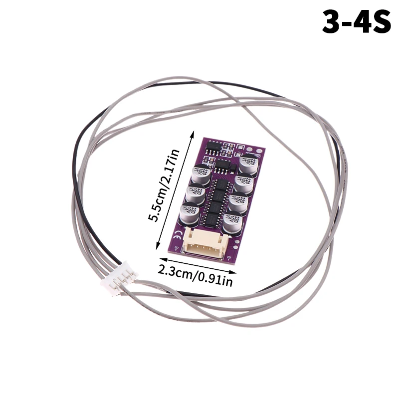 (YY)1 قطعة 1.2A BMS 3S 4S 5S 6S 18650 بطارية ليثيوم لوحة المعادلة النشطة موازن ليثيوم أيون نقل الطاقة التوازن مكثف