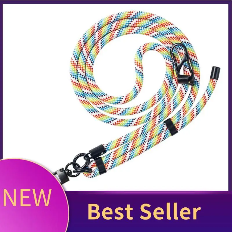 

B46C Держатель для телефона через плечо Ремешок с лямкой на шее Анти-потерянный чехол для телефона с защитой от падения Ремешок с накладкой