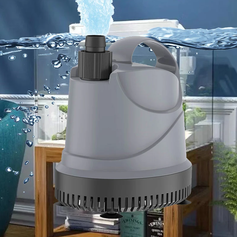 15/20/40/55/80/130W 1000-4500L/H water pump aquarium submersible pump underwater suction pump aquarium cleaning