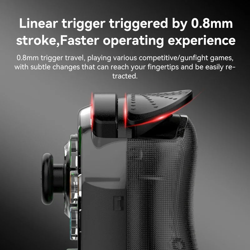 D7 gamepad controlador de jogo extensível suporta telefone android de seis eixos bluetooth gamecontroller sem fio suporta switch/pc/ios