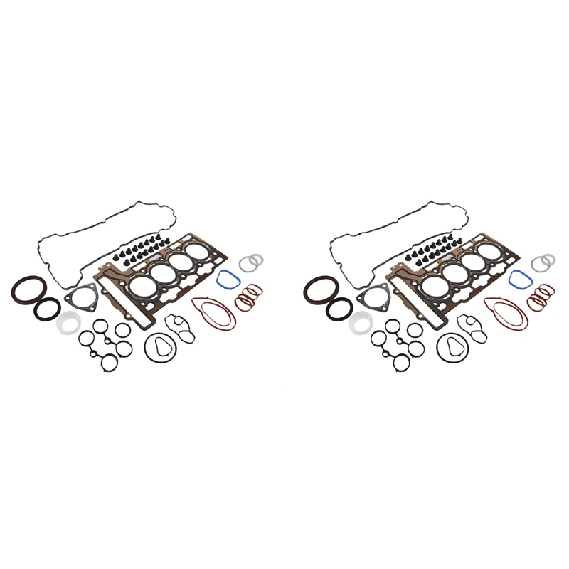 2X 60924414687 0197P8 Car Engine Rebuilding Kits For Peugeot RCZ 3008 308CC 408 508 Citroen DS C5 EP6 1.6T