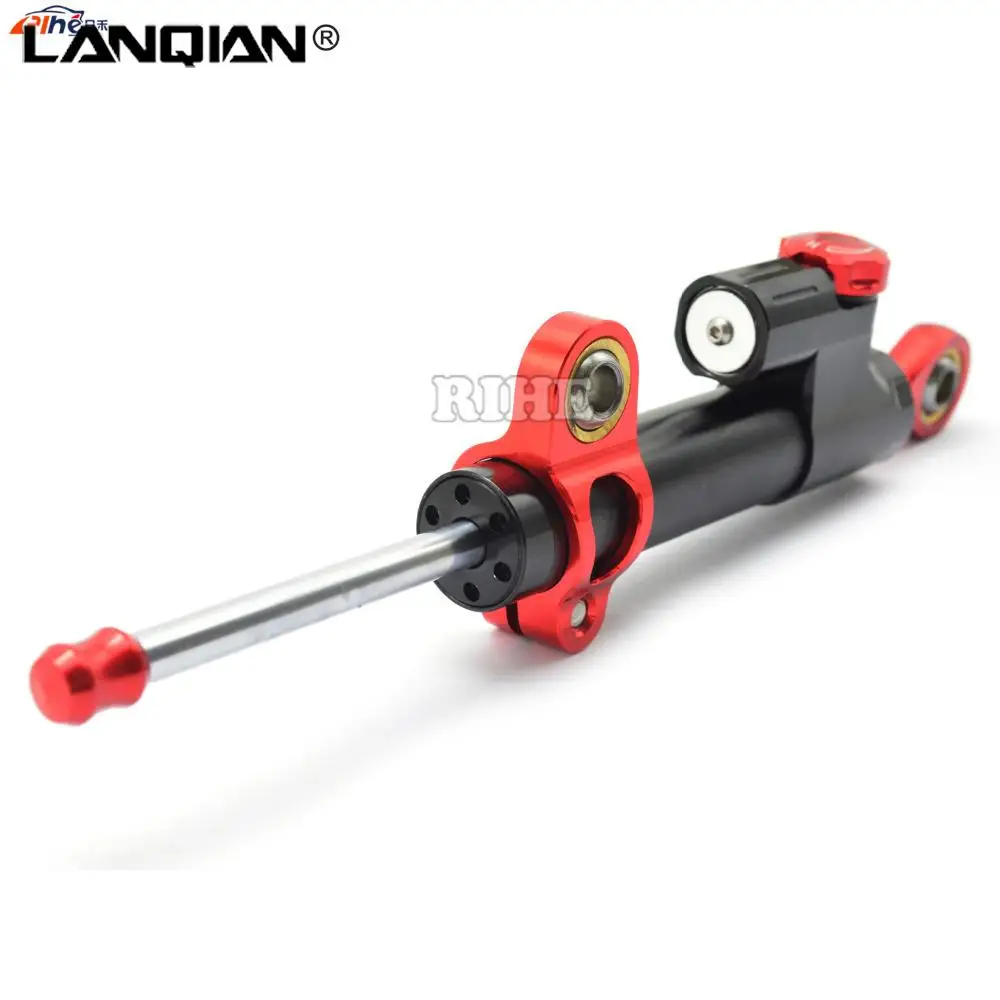 Universal Motorcycle CNC Damper Steering Stabilizer Linear Reversed Safety Control for HONDA CBF1000 CB1300 CBR600F CBR 250 600