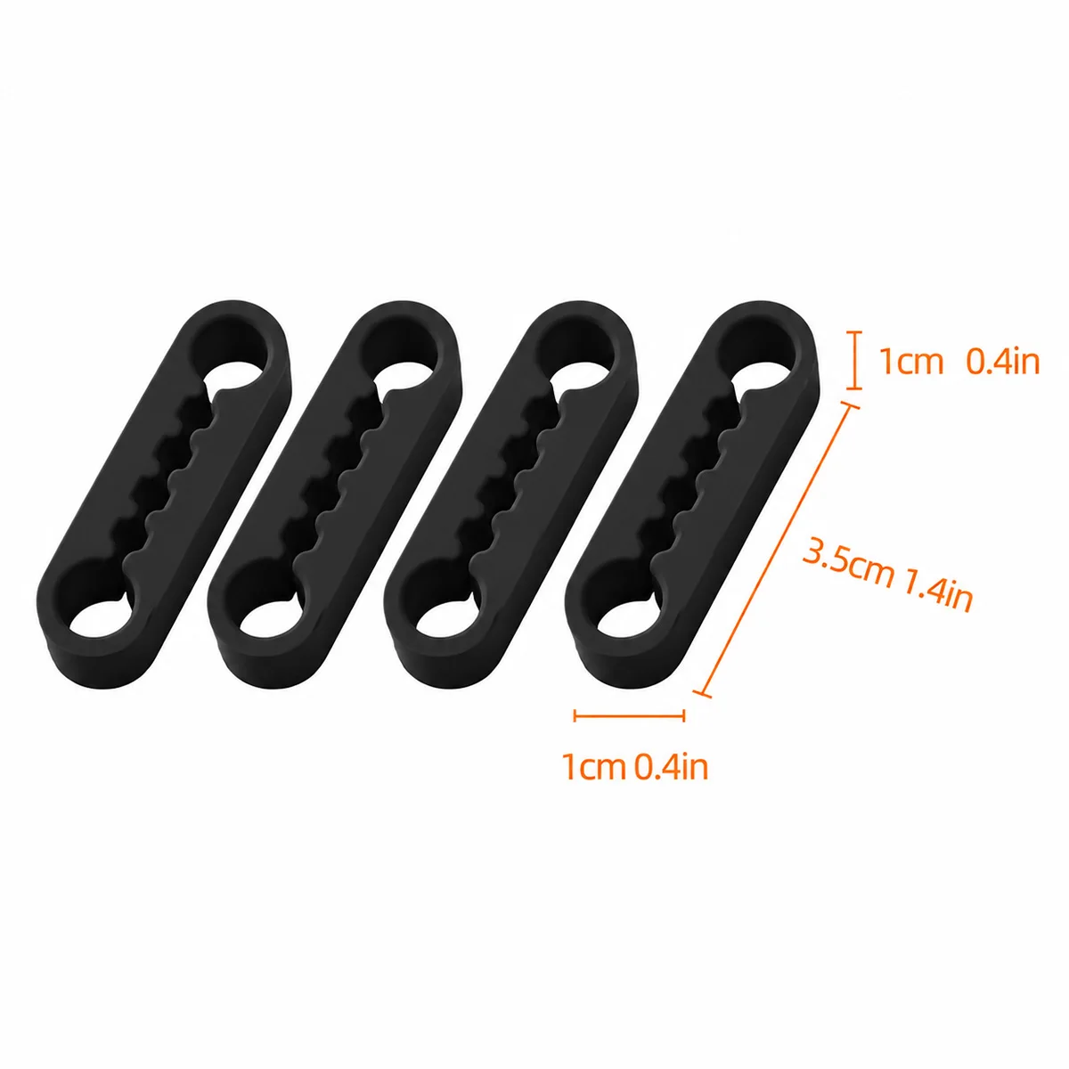 PINMOAP Car Door Lock Shock Absorber Silicone Pads Universal Latch Buffer Anti Noise Vibration Reduction Anti Scratch Accessory
