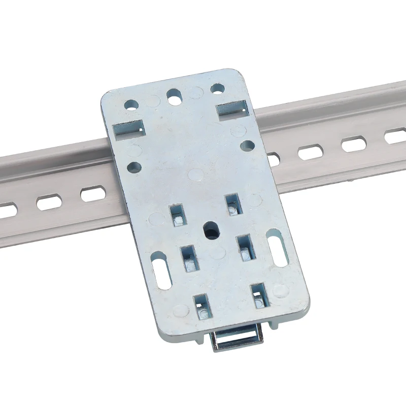 ENMG الثقيلة السكك الحديدية ClipHS-X35 القياسية DIN35mm مكون كهربائي تصاعد قوس يلقي سبائك الزنك يلقي سبائك الزنك كبيرة طويلة #3