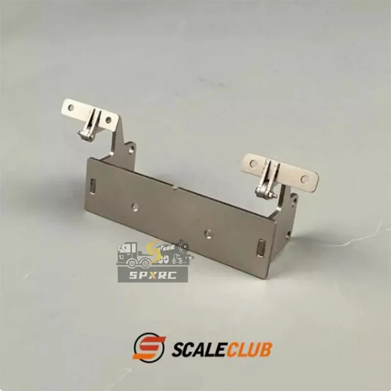 Scaleclub Model 1/14 Front Swivel Bracket Flip Hinge For Tamiya Lesu For Scania Man Actros Volvo Parts