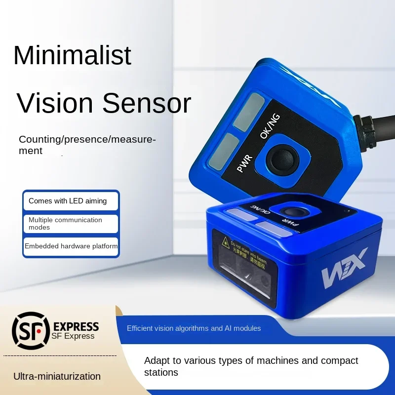 

classmate Wang, the same type, visual inspection intelligent industrial camera ccd robot code reader WTX visual sensor