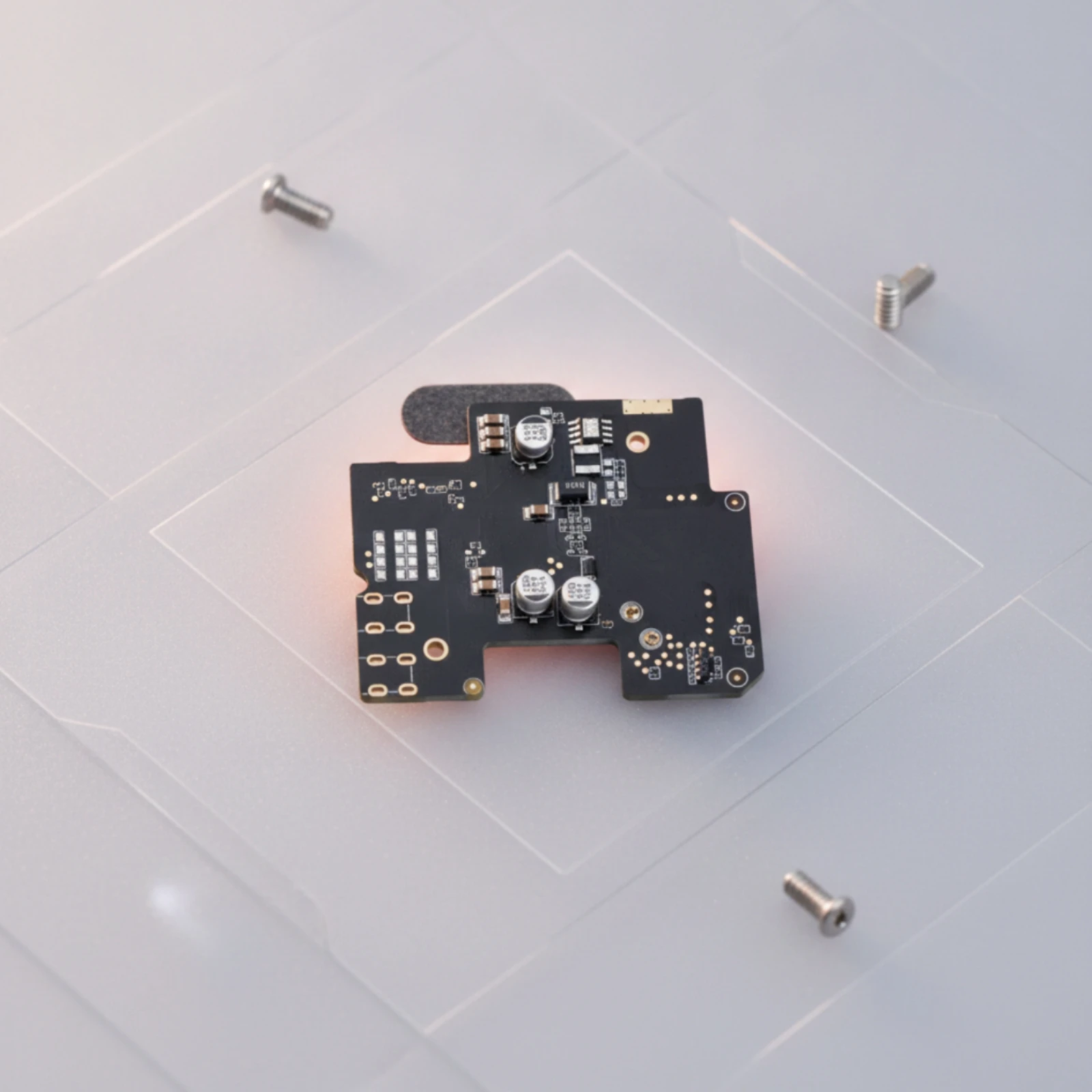 

3D Printer Extruder Board Surface-Mounted Extruder Connection Board Device Part Gold Connector Pads Insulating Pad