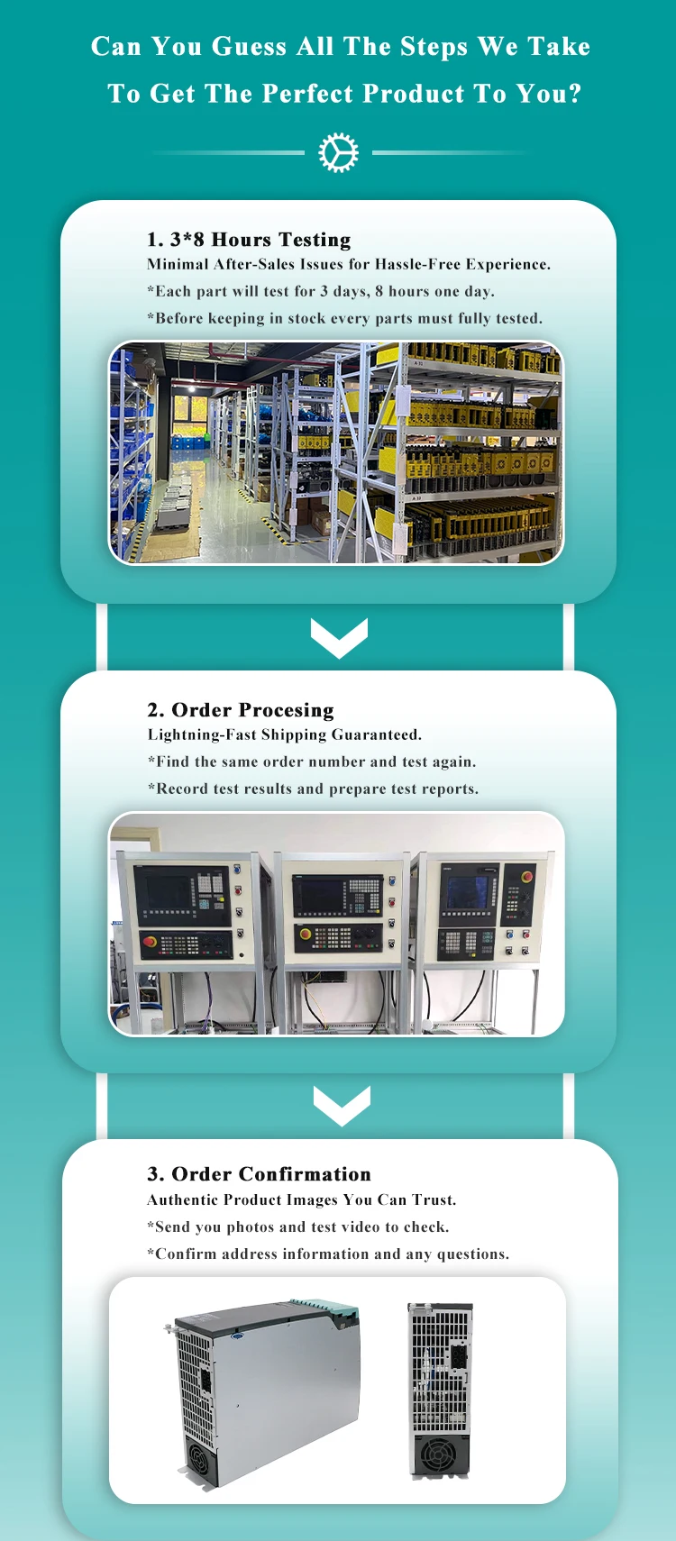 6FC5410-0AX02-1AA0 810D Processador Central CCU2/DP Plc Módulo peças de controle numérico 1 ano de garantia