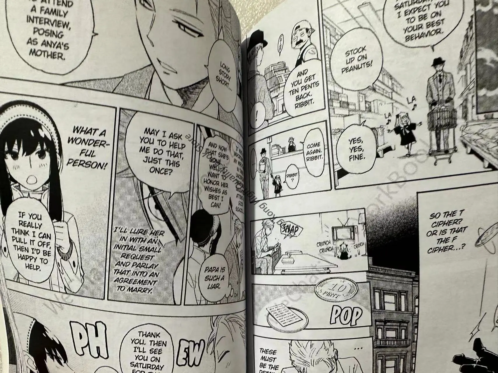 English Version  SPY×FAMILY Volume 1 SPY  English Books  Comic Book Japanese Manga Comics Book  English Manga