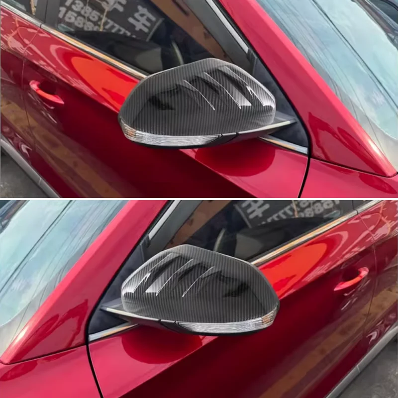 

For MG HS 2024 2025 Car Chrome Decoration Car rearview mirror cover protective frame make it more eye-catching