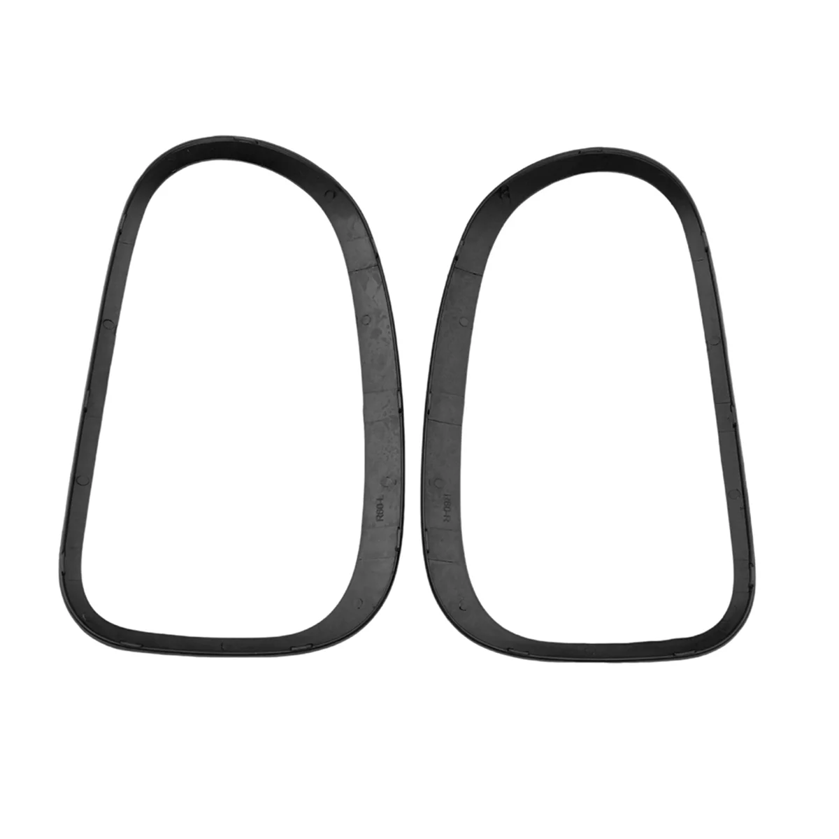 

#238K Car Front Headlight Rear Taillight Lamp Bezel Trim 51139801573 51139801574 for BMW MINI Cooper R60 2011-2016 (Black)