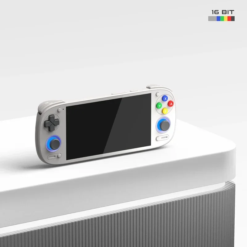 Retroid Pocket 5 Handheld Game Console 5.5 '' AMOLED Scherm Android 13 Joystick RGB Lichteffect Actieve Koeling Videogames