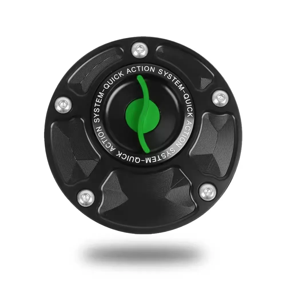 Aluminum Alloy Quick-Release Fuel Tank Cap for Kawasaki Ninja ZH2 H2 SX 2022-2023 Motorcycle Accessories