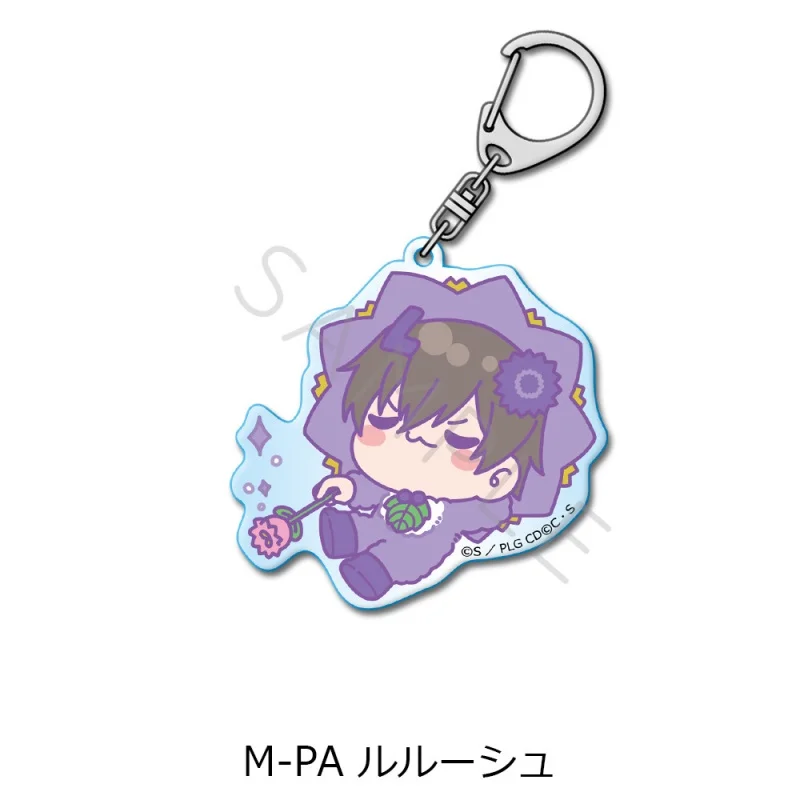 Code Geass: Lelouch of the Rebellion 6CM Acrylic Keychain Pendant Bag Car Keychain Cell Phone Pendant Present Gifts