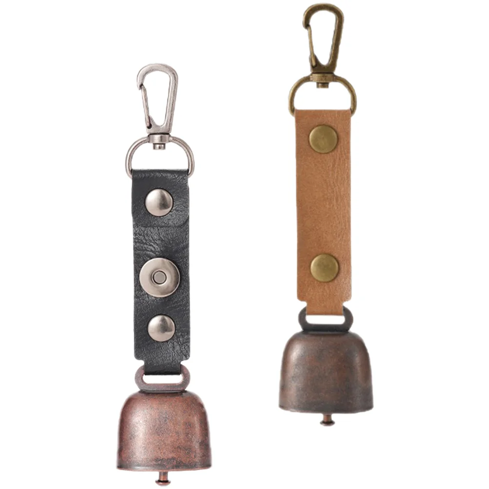 

Bear Bell Caramel Colour Outdoor Products Backpack Metal Alert Bells Ring Doorbell Chime