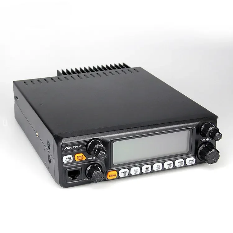 AnyTone 5555N II 60W SSB High Power CB Radio 27mhz with Long range CB Radio 28.000-29.700MHz Vehicle Mounted Radio