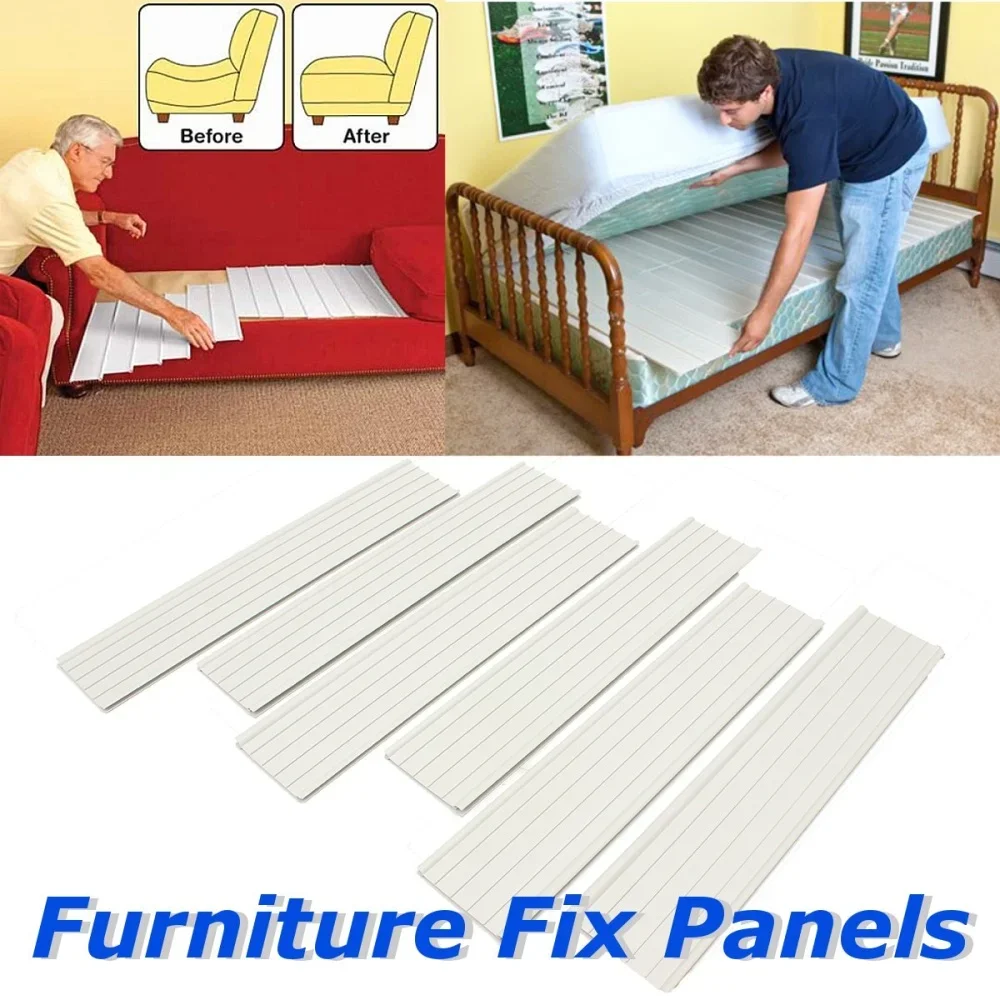 

6/12/18Pcs Sofa Chair Furniture Support Repair Fix Panels Saver Save Sagging Fix Couch Cushion Support Repair PVC