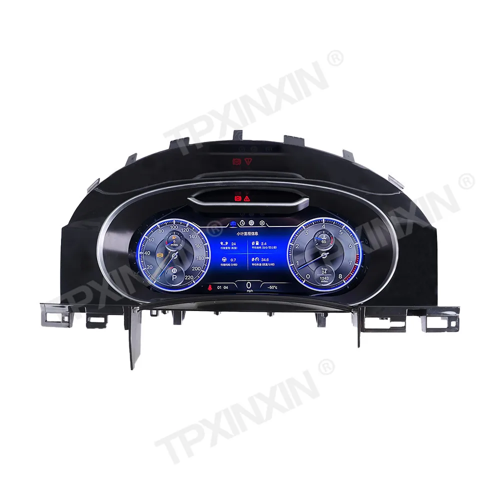 

Car Digital Cluster Dashboard Virtual Cockpit LCD Instrument For Volkswagen Touareg 2003 - 2010 Speed Meter Screen Multilanguage
