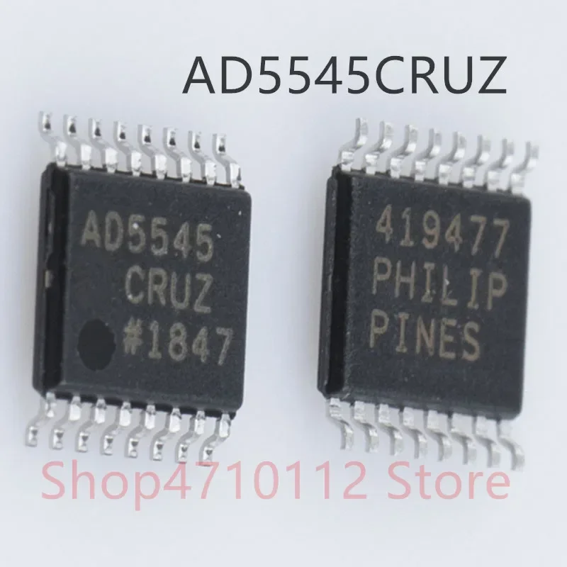 

Free shipping NEW 5PCS/LOT AD5545CRUZ AD5545CRU AD5545CR AD5545 TSSOP-16