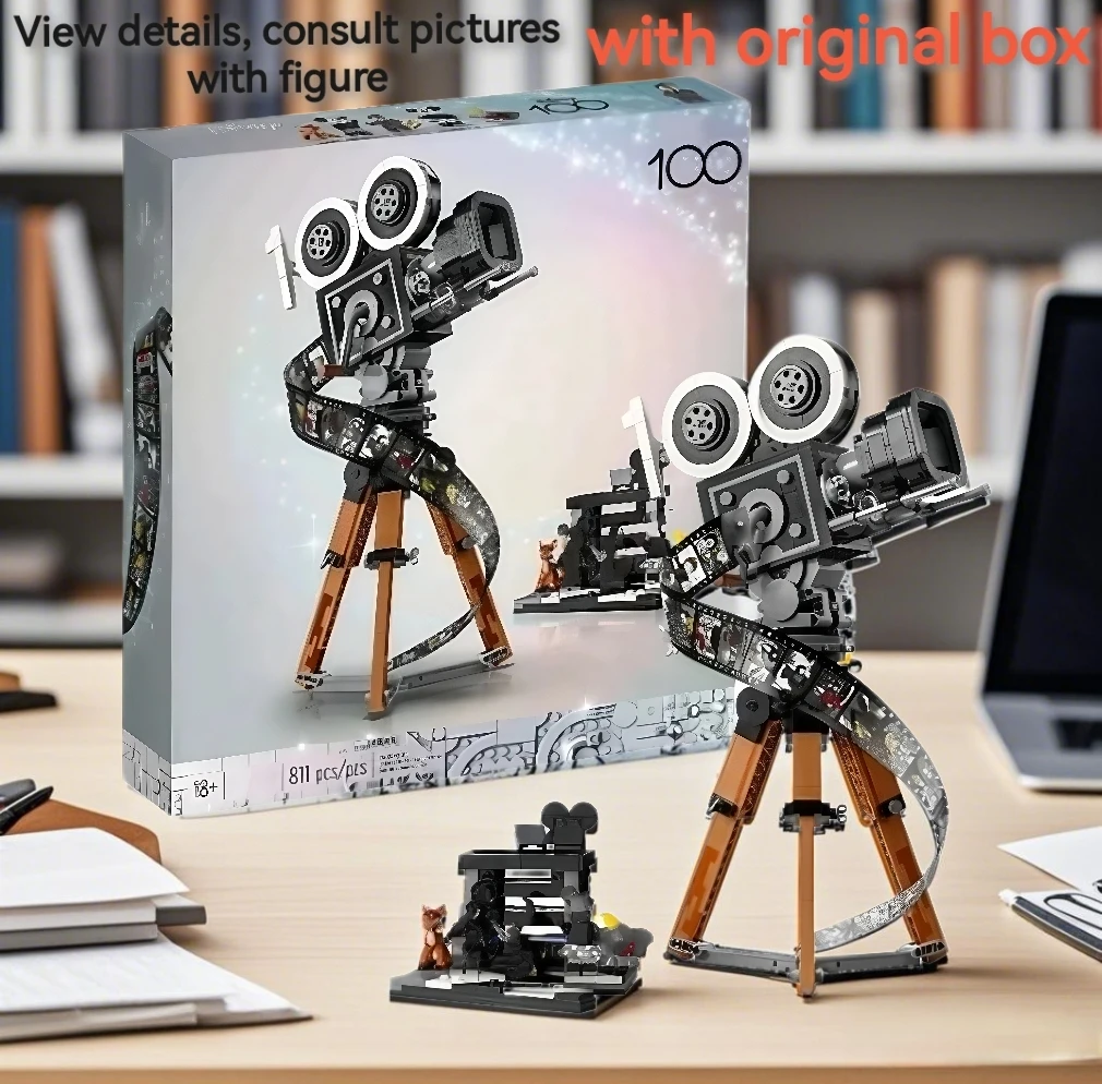 With Original Box Ideas Tribute Camera 811pcs 43230 Building Set 100th Anniversary Collectible Bricks Halloween Gift