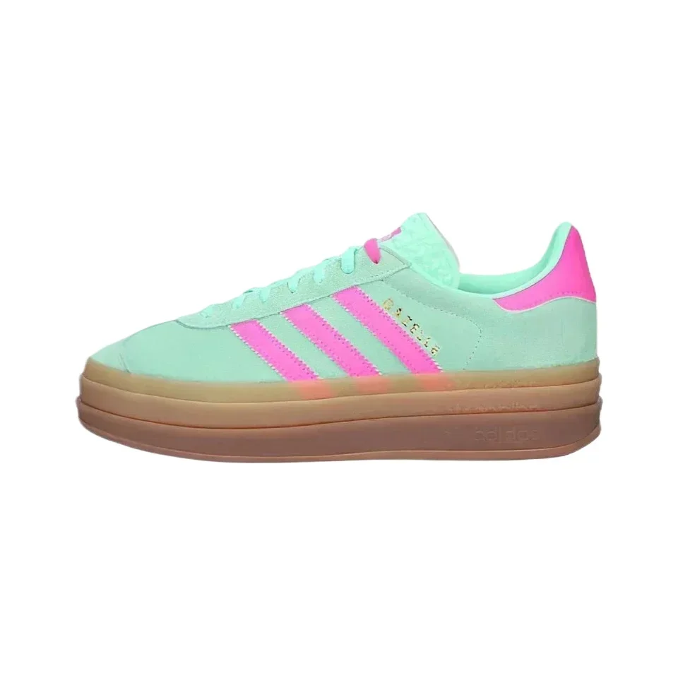

Adidas New Originals Gazelle Bold для мужчин и женщин, немецкая тренировочная обувь на платформе, повседневная нескользящая износостойкая обувь с низким верхом