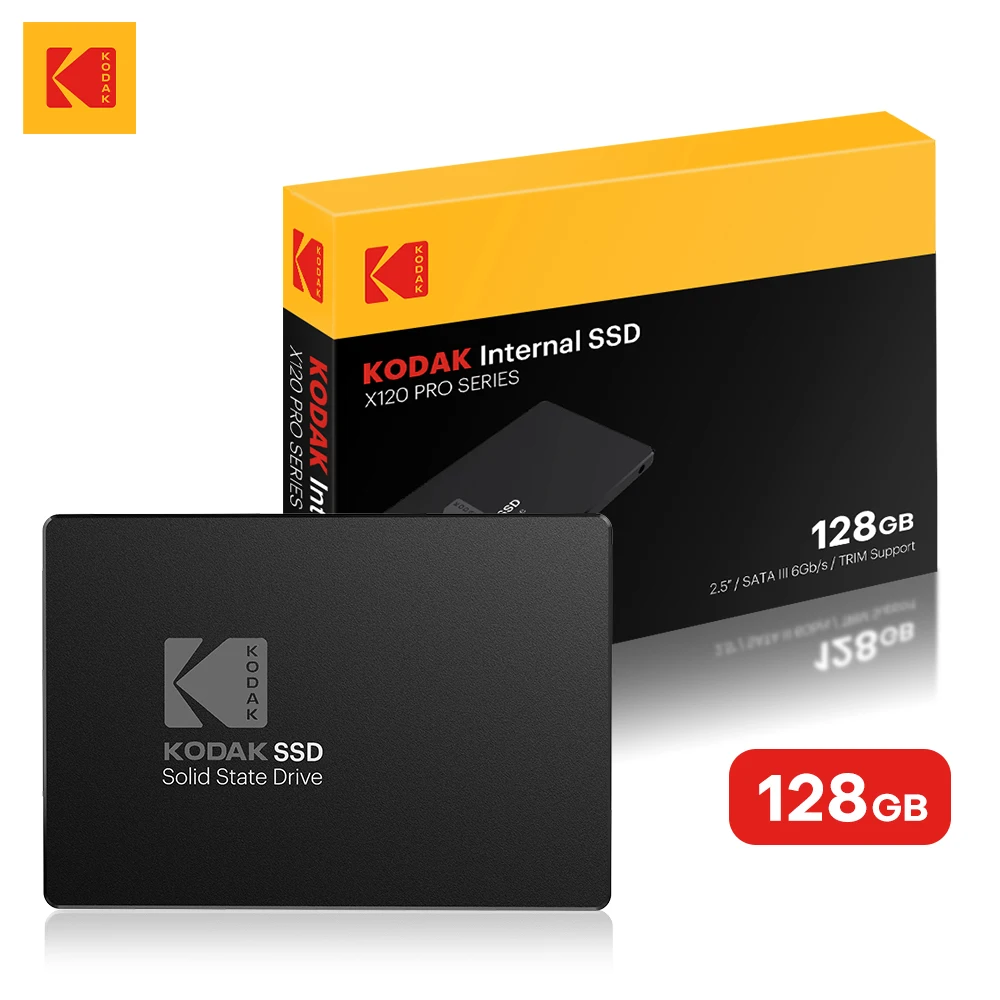 

Kodak X120 PRO SSD 1 ТБ SATAIII SSD 512 ГБ 256 ГБ 128 ГБ HD 1 ТБ Внутренний твердотельный жесткий диск 2,5 для портативного компьютера