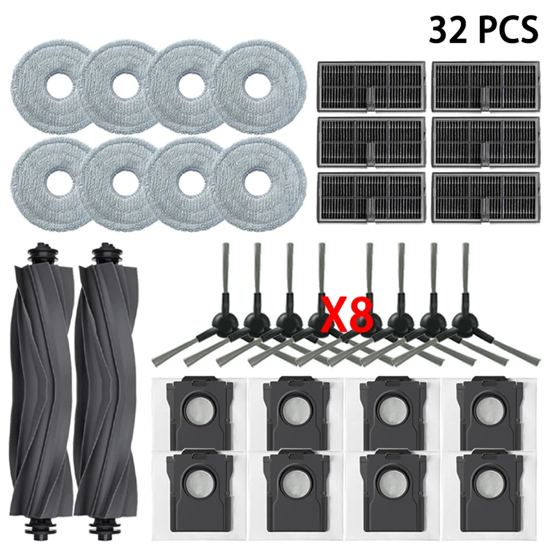 Dreame L40 Ultra AE Stofzuiger Vervangende Accessoires Hoofdborstel Zijborstel HEPA Filter Dweil Doeken Stofzak Reserveonderdelen
