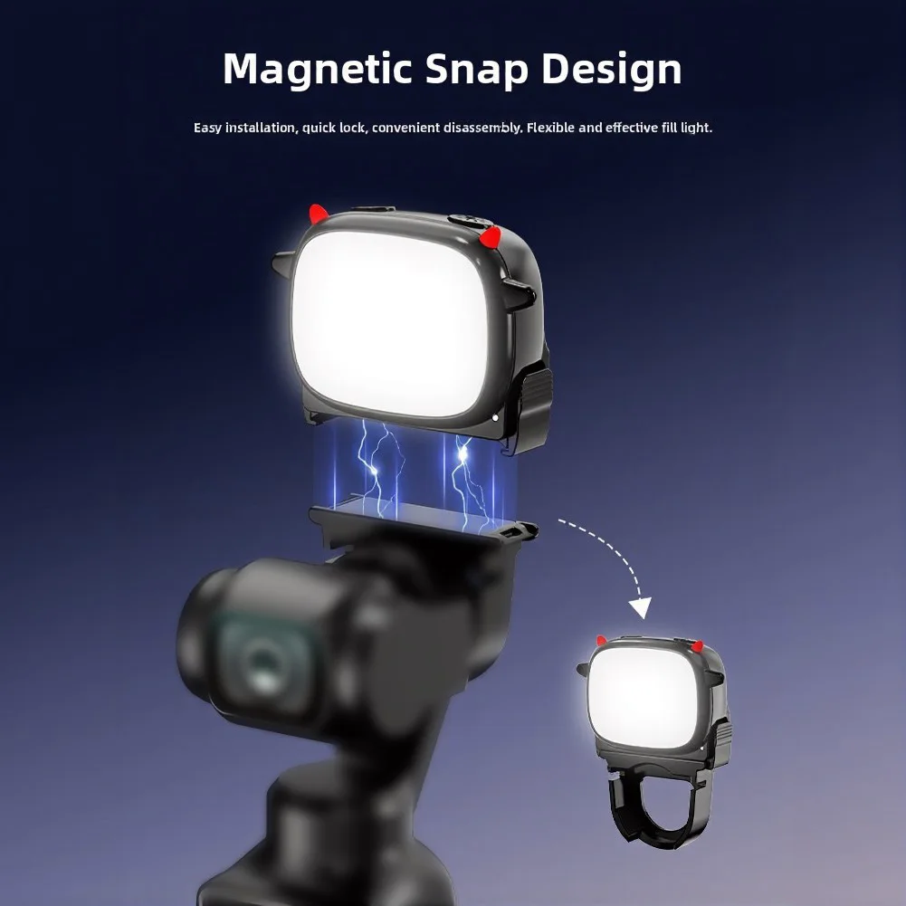 1 Pcs Handheld Selfie For Lighting For DJI Pocket 4: Enhance Your Photos Anywhere Replace Practical Accessories