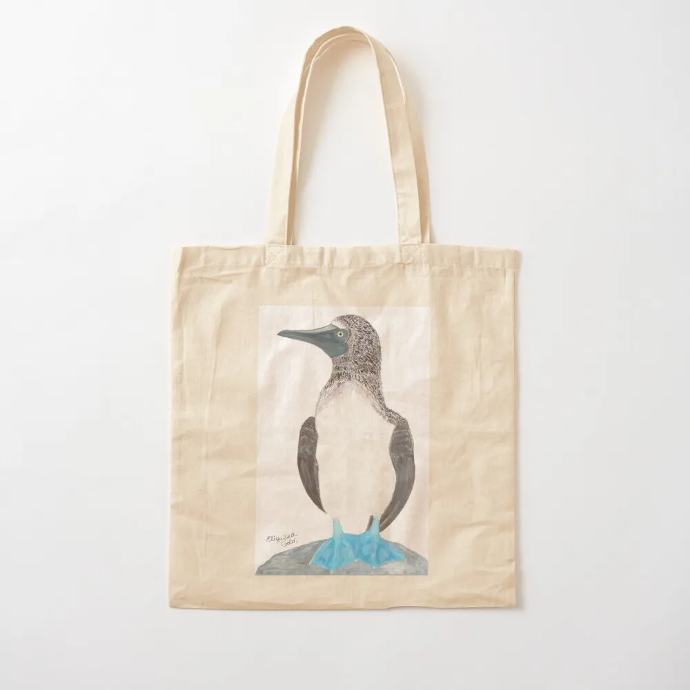 Blue Footed Booby Tote Bag bags luxury women Women's beach bags Women's handbag ecological bags