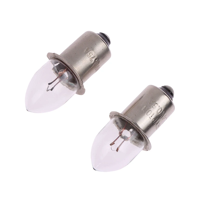 P13.5S Base Bulbs Old Style Flashlight Replacement Bulbs led Torches Work Lamp 2.4V 3.6V 4.8V 6V 7.2V 0.4A 0.5A 0.75A