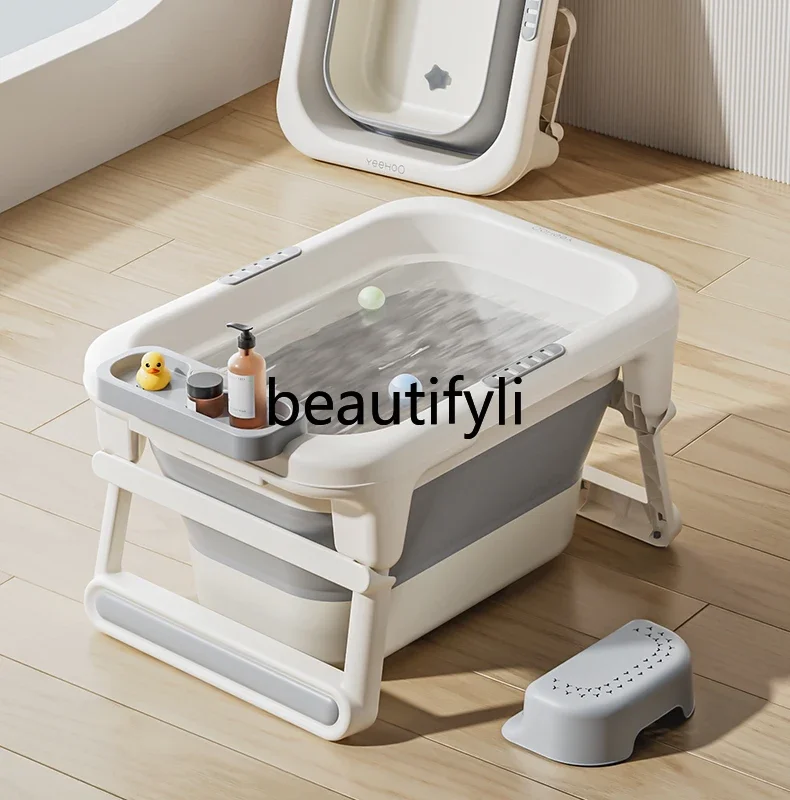 

Children's bath bucket, bath bucket, baby can sit