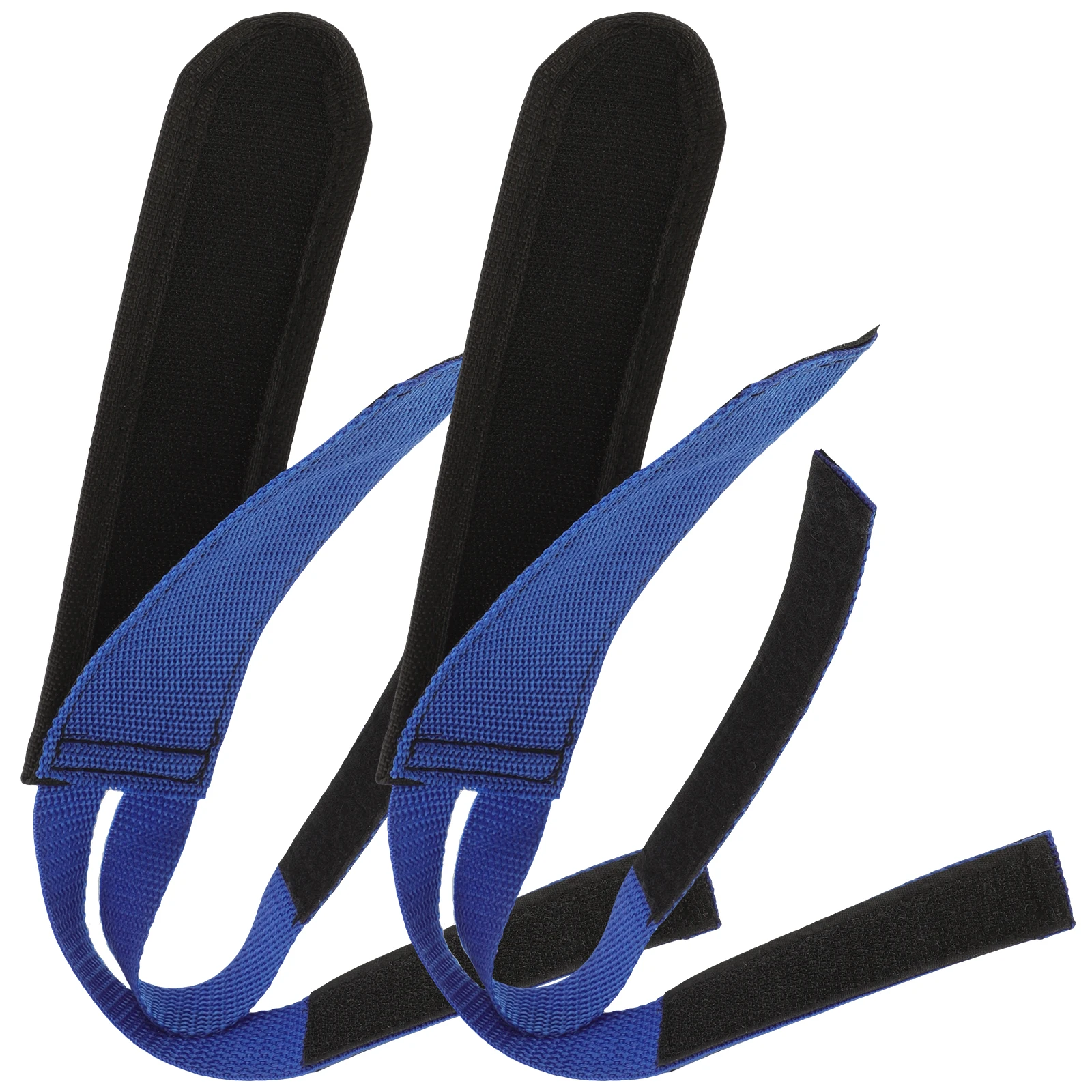 

2Pcs Wide Long Thick Nylon Pedal Straps for Exercise Bikes Gym Accessories Bike Pedal Straps Dynamic Train Pedals Strap