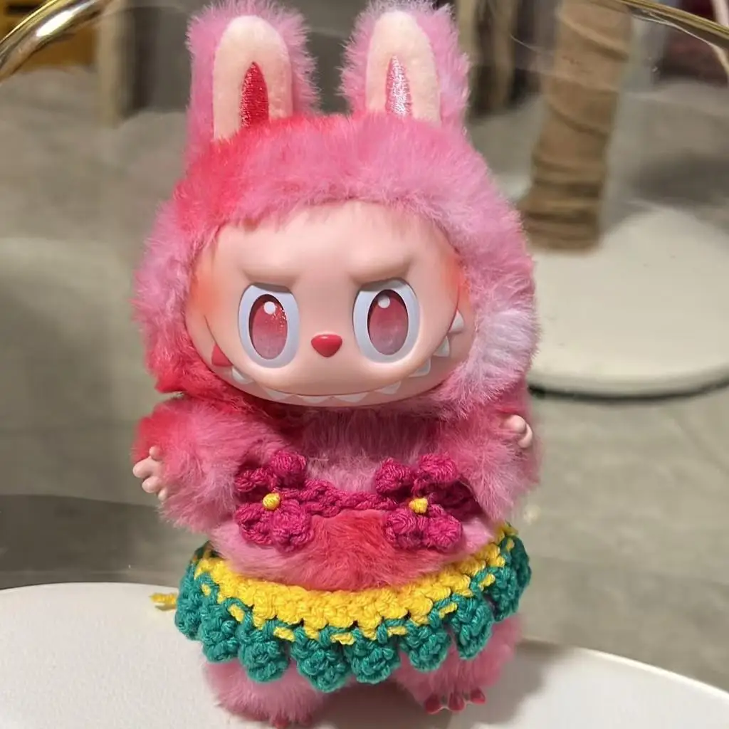 

For labubu big into energy doll colorful summer vacation bikini doll for Summer Swimsuit Dolls Accessories
