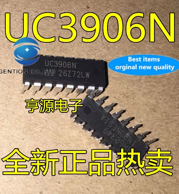 

5 шт. UC3906N IC управления аккумулятором UC3906 DIP-16 в наличии 100% новый и оригинальный