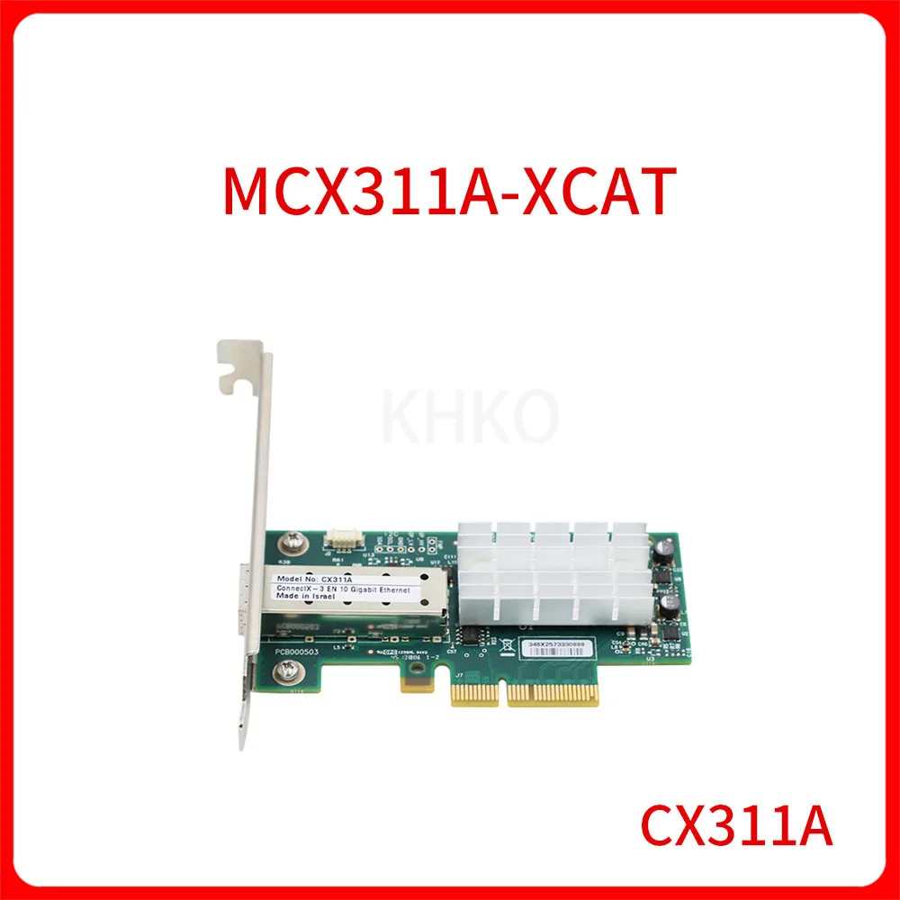 

MCX311A-XCAT PCIe NIC Adapter CX311A ConnectX-3 EN 10G Ethernet 10GbE SFP+ Adapter Card 10 Gigabit Ethernet Card Original