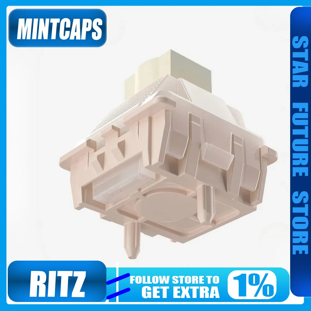 

Mintcaps Ritz Switch R2 Back Cover HIFI POM Magnetic PC Shell Customization Suitable for 0.01mm RT Magnetic Axis Keyboard Gamer