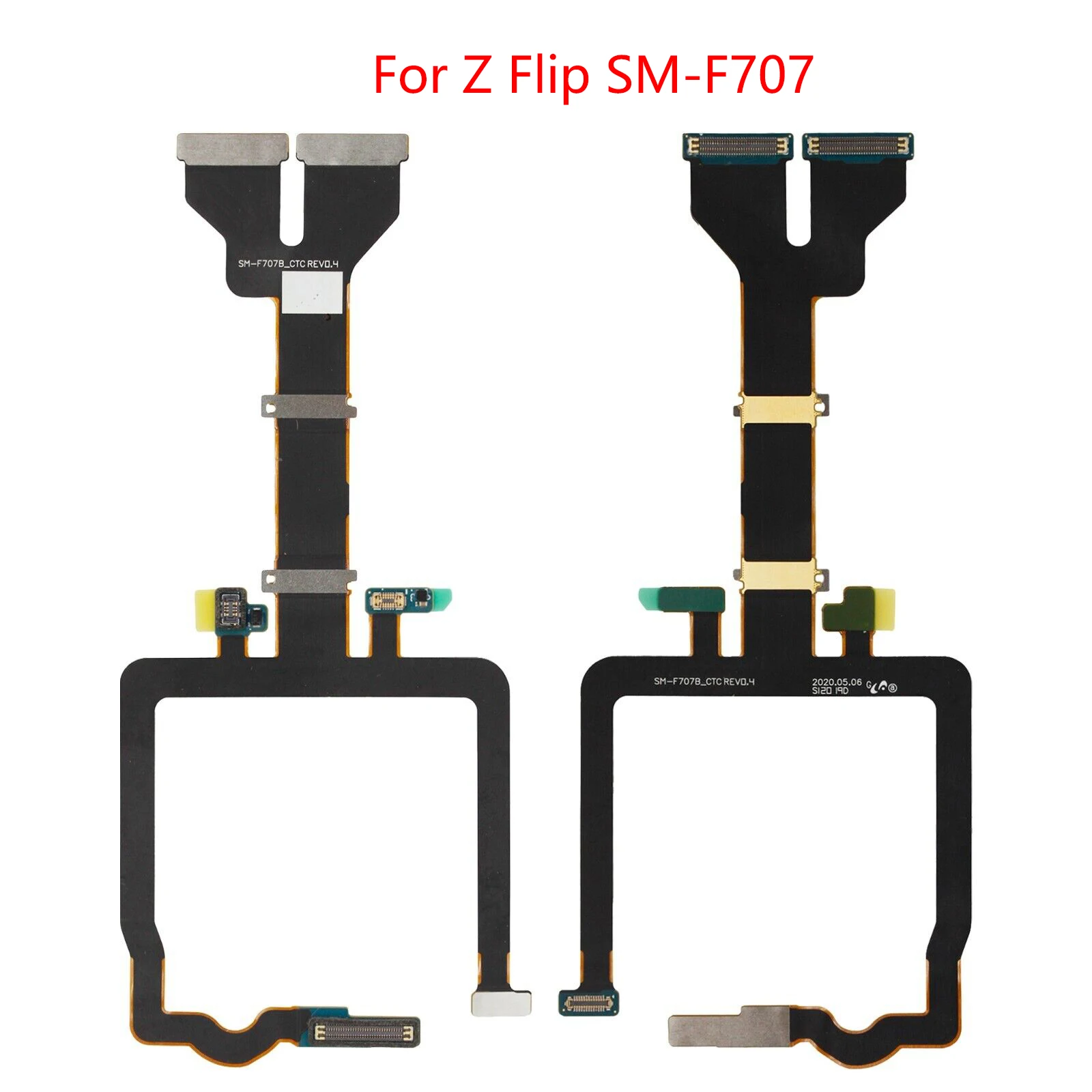 Spin Axis Rotating Spindle Hinge LCD Connection Flex Cable For Samsung Galaxy Z Flip 1 2 3 4 5 f700 f707 f711 f721 f731