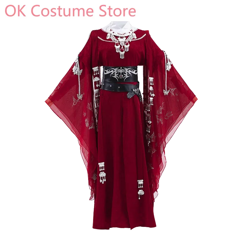 Hua Cheng Cosplay Chinese TV Series TGCF Tian Guan Ci Fu Hua Cheng Miao Jiang Costume Cos Dress Comic Con Party Birthday Gifts