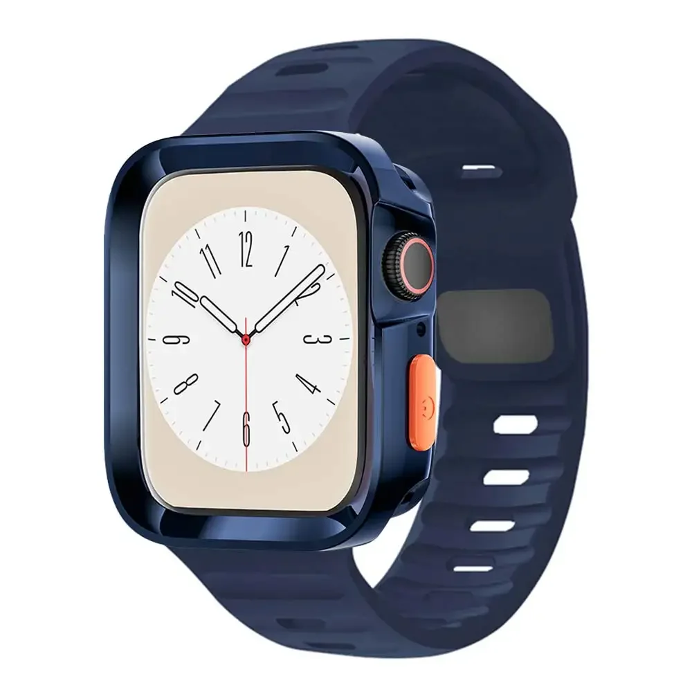 Ремешок для часов, силиконовый для Apple Watch Band 49 мм 45 мм 44 мм 41 мм 46 мм 42 мм, IWatch Series Ultra 10 9 8 5 4 6 Se 7