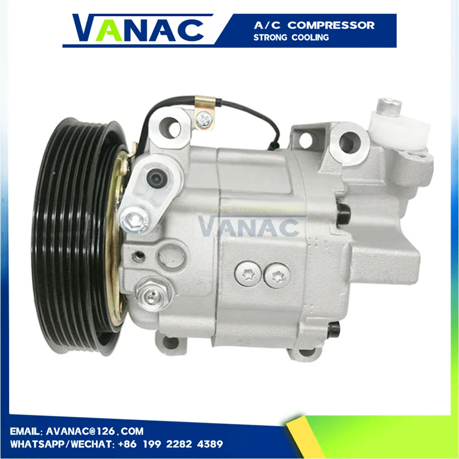 DKV11G AC Compressor for NISSAN PULSAR N16 200SX Sentra Infiniti G20 L4 926004Z000 926004Z003 5060215400 926004M410 926004Z002