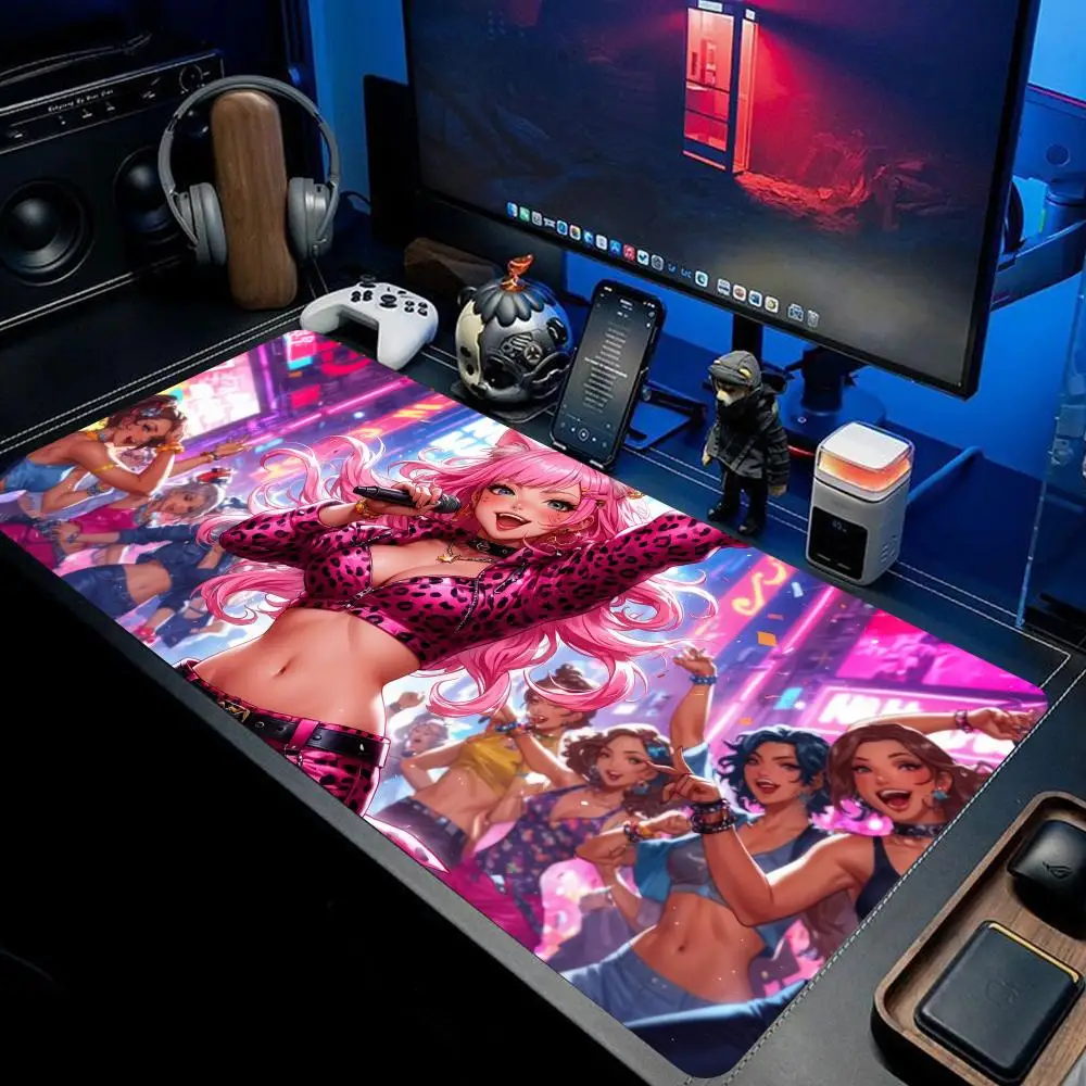

Sexy Anime Girls Succubus Mousepad Table Mat Gaming XXL Mouse Pad Keyboard Carpet Desktop Mat Hentai Pad XAXC