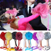 Modern Dance Wrist Strap Stereo Flower Hand Sleeve Ballroom Dance Waltz Wrist Sleeve Ballroom Dance Competition Accessories
