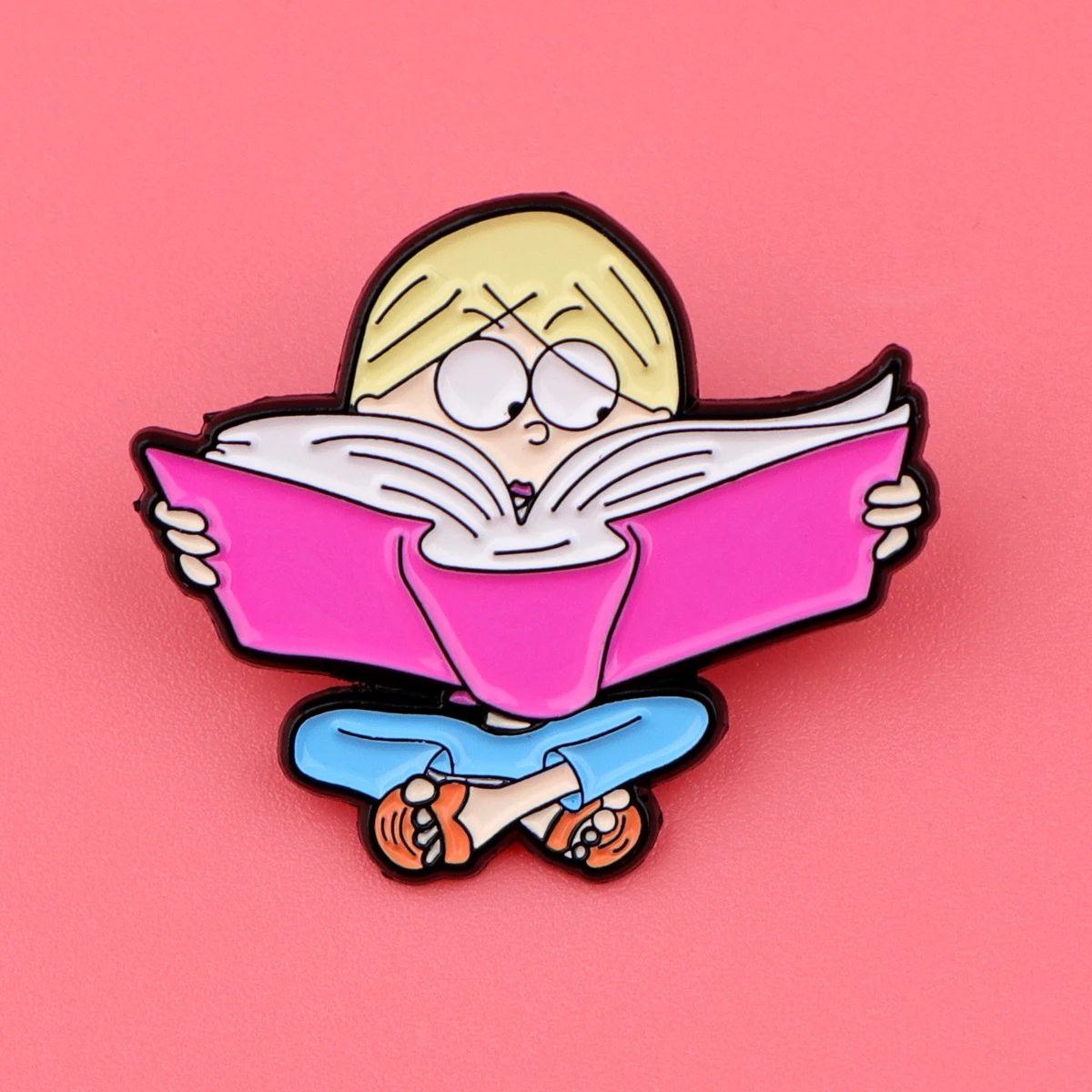 Cartoon Girl Lapel Pins for Backpacks Soft Enamel Pin Men Women\'s Brooches Cute Metal Badges on Clothes Jewelry Accessories