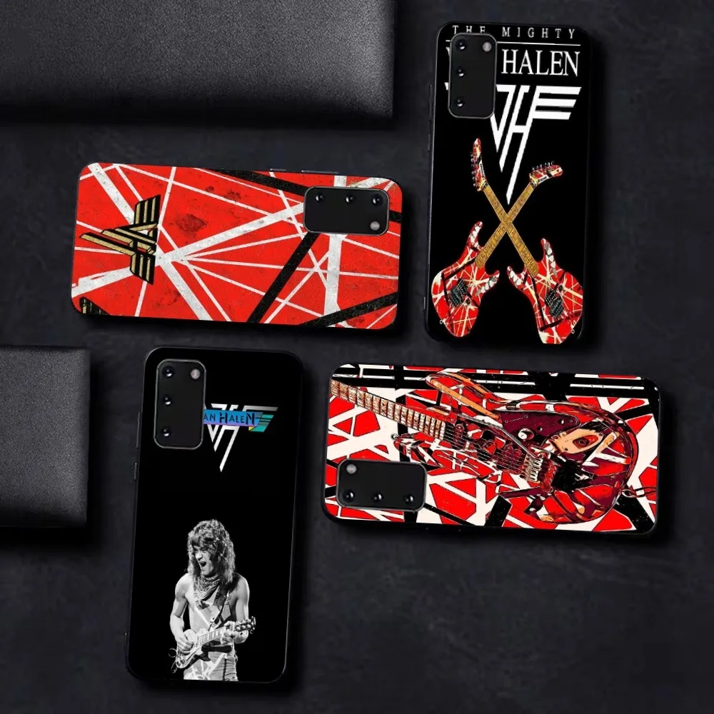 E-Eddie Van H-Halen Phone Case For Samsung S 9 10 20 21 22 23 30 23 24 plus lite Ultra FE S10lite Fundas