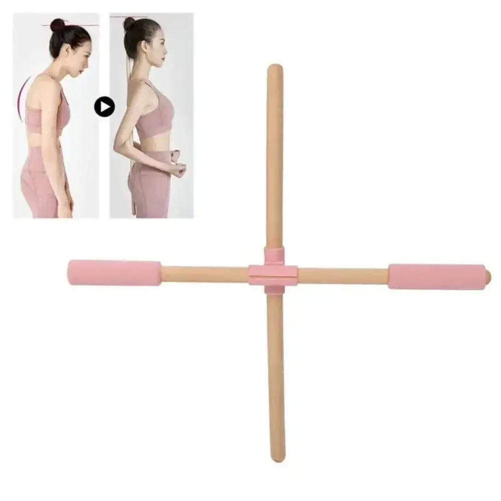 

Yoga Stick Beech Wood Posture Corrector Hunchback Correction Tools Improves Flexibility Body Neck Exercise Relieve Muscle Pain