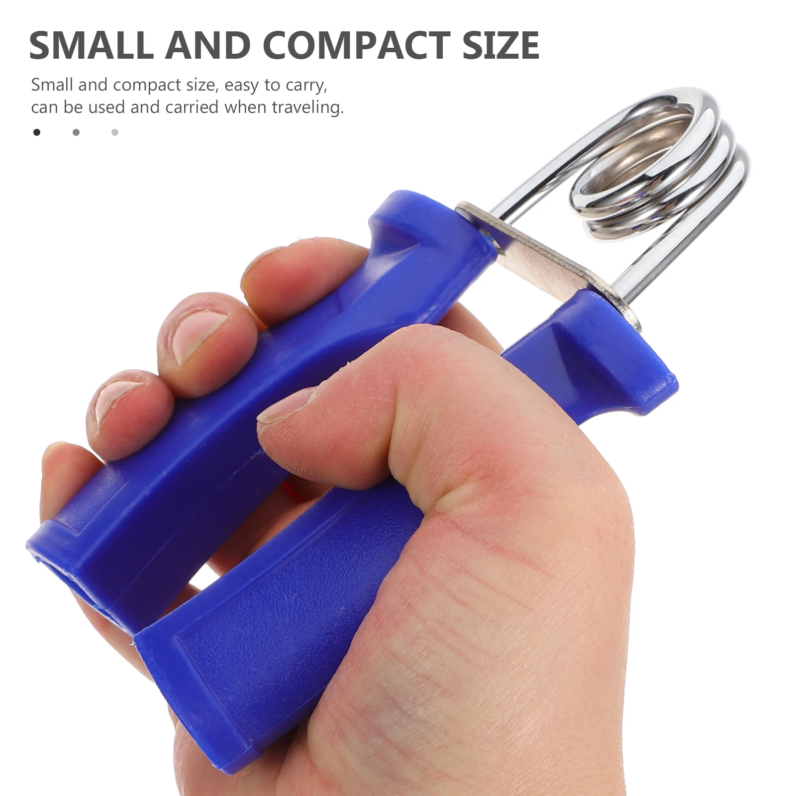 

2 Pcs Grip Hand Grippers for Strengthening Elasticity Exercisers Forearm Trainer Plastic